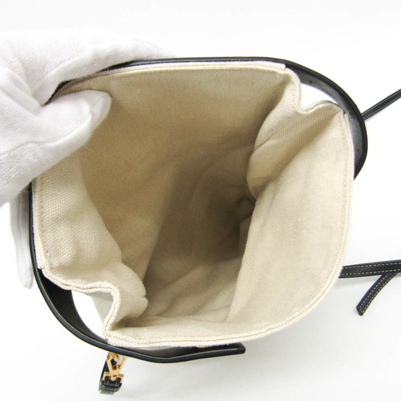 BOTTEGA VENETA Black Leather Shoulder Bag - Picture 4 of 10